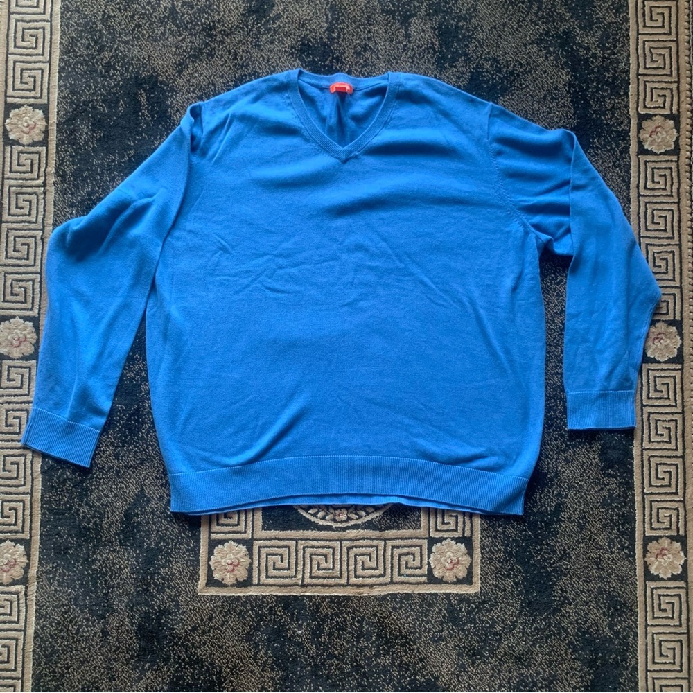 NWOT Joe Fresh blue sweater // Sz 2XL